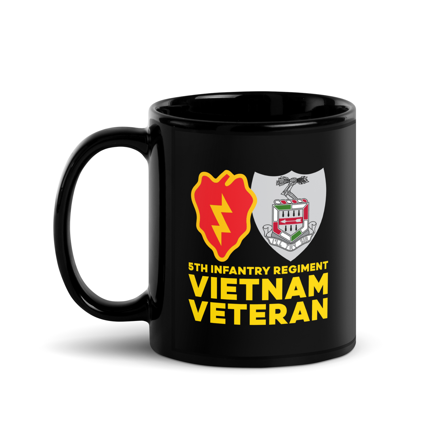 25th Infantry Division, 5th Infantry Regiment Vietnam Veteran 11oz Ceramic Mug