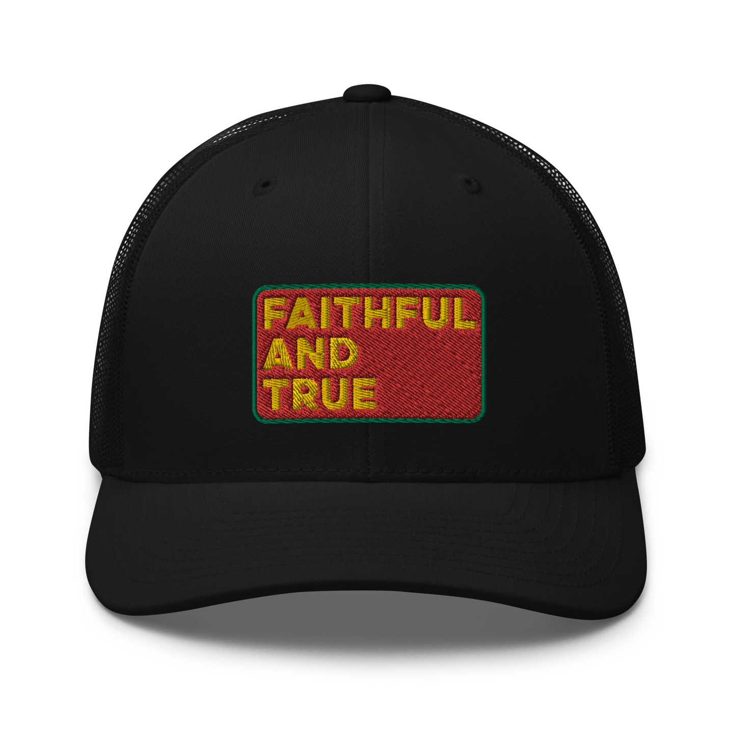 5th Field Artillery Regiment Faithful and True Embroidered Trucker Hat