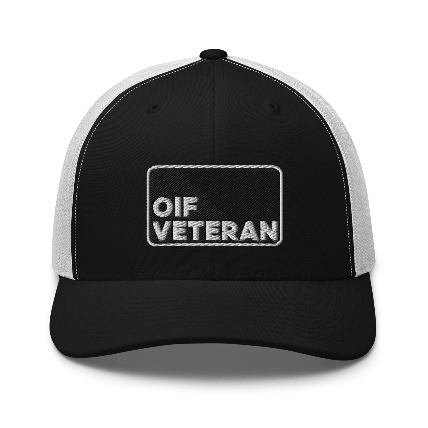 OIF Veteran Embroidered Trucker Hat