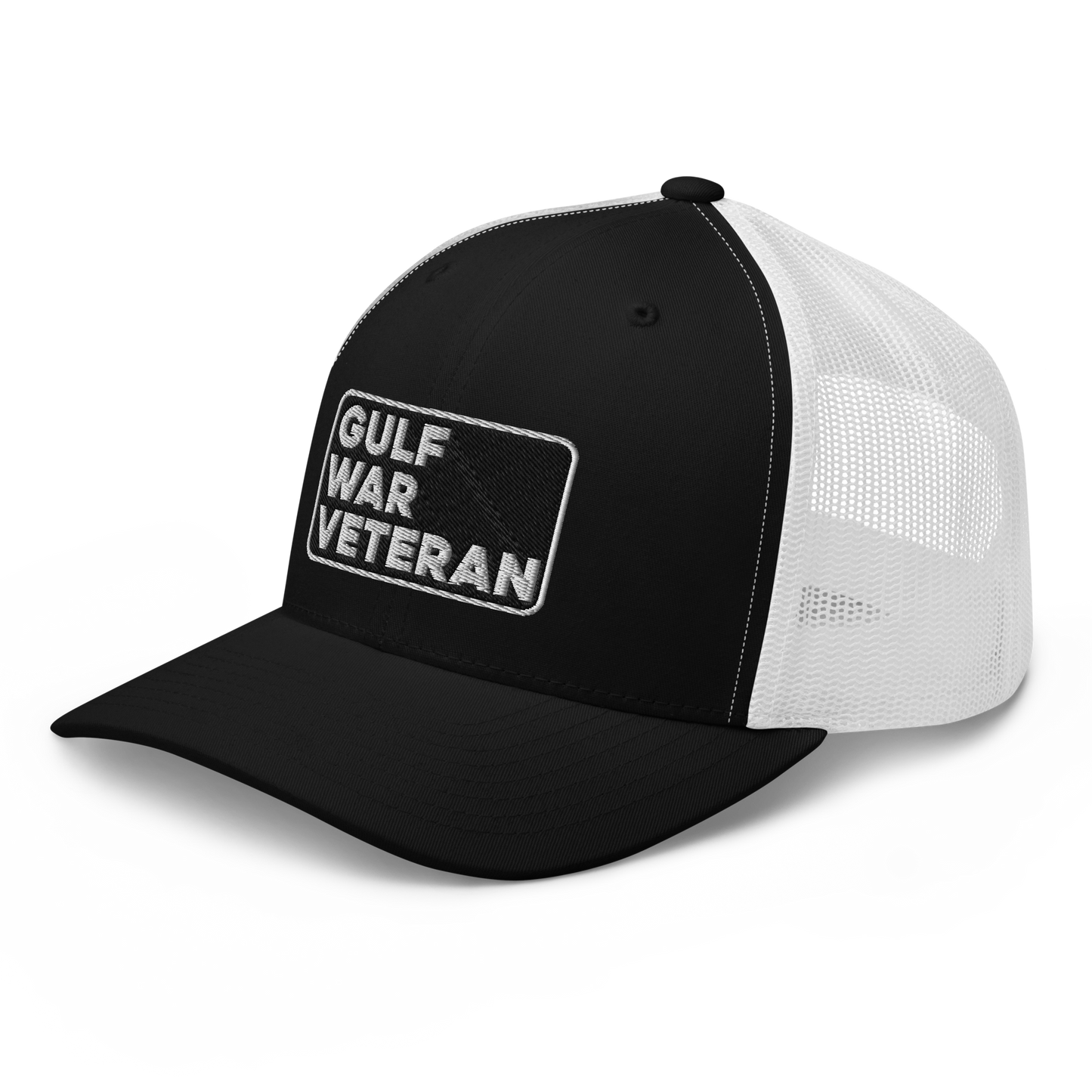 Gulf War Veteran Embroidered Trucker Hat