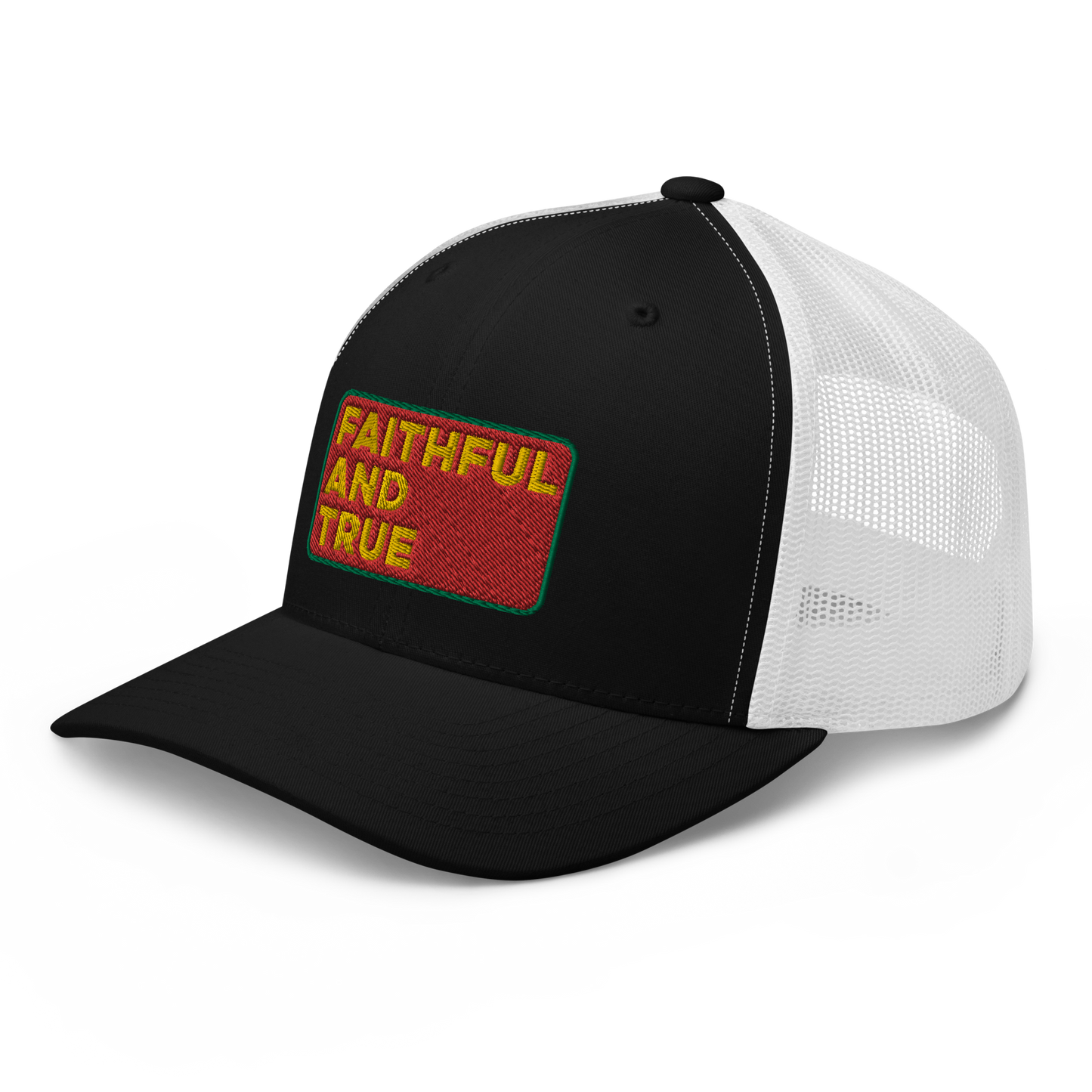 5th Field Artillery Regiment Faithful and True Embroidered Trucker Hat