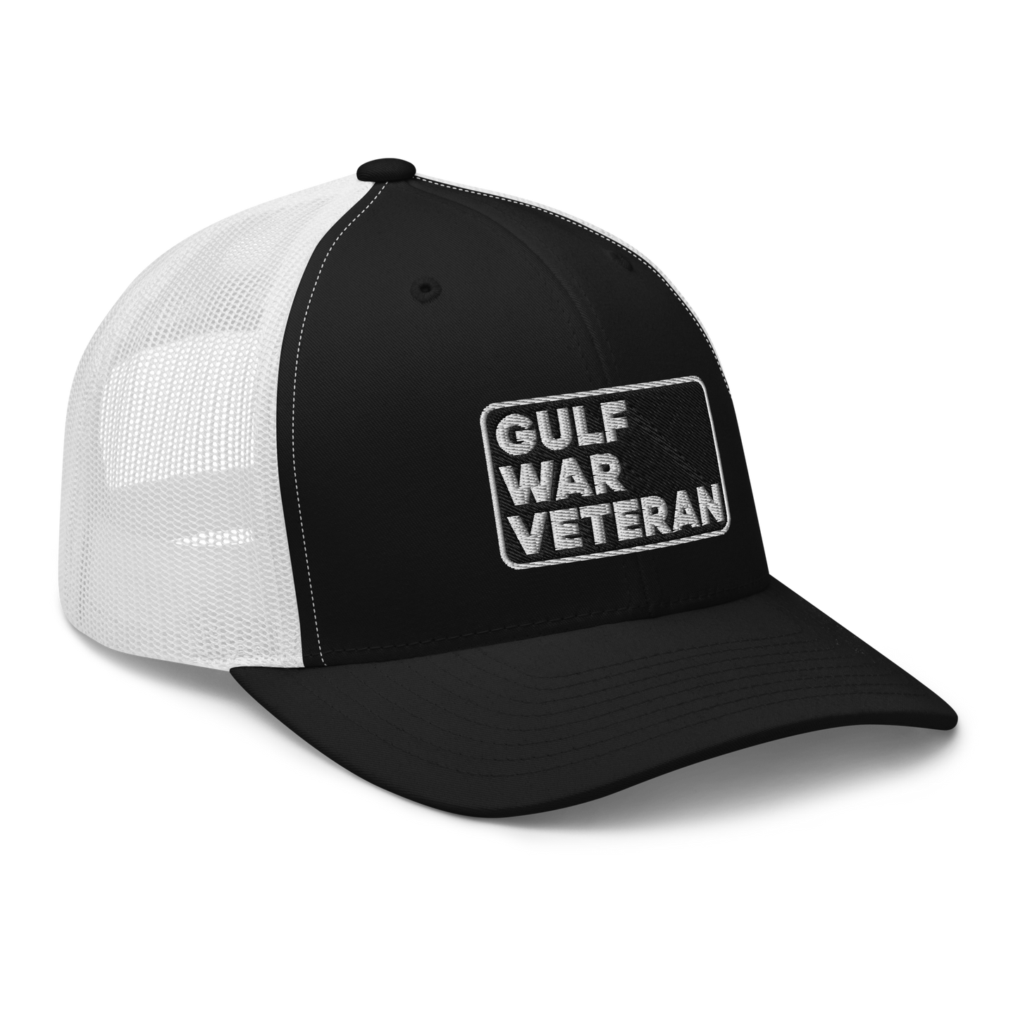 Gulf War Veteran Embroidered Trucker Hat