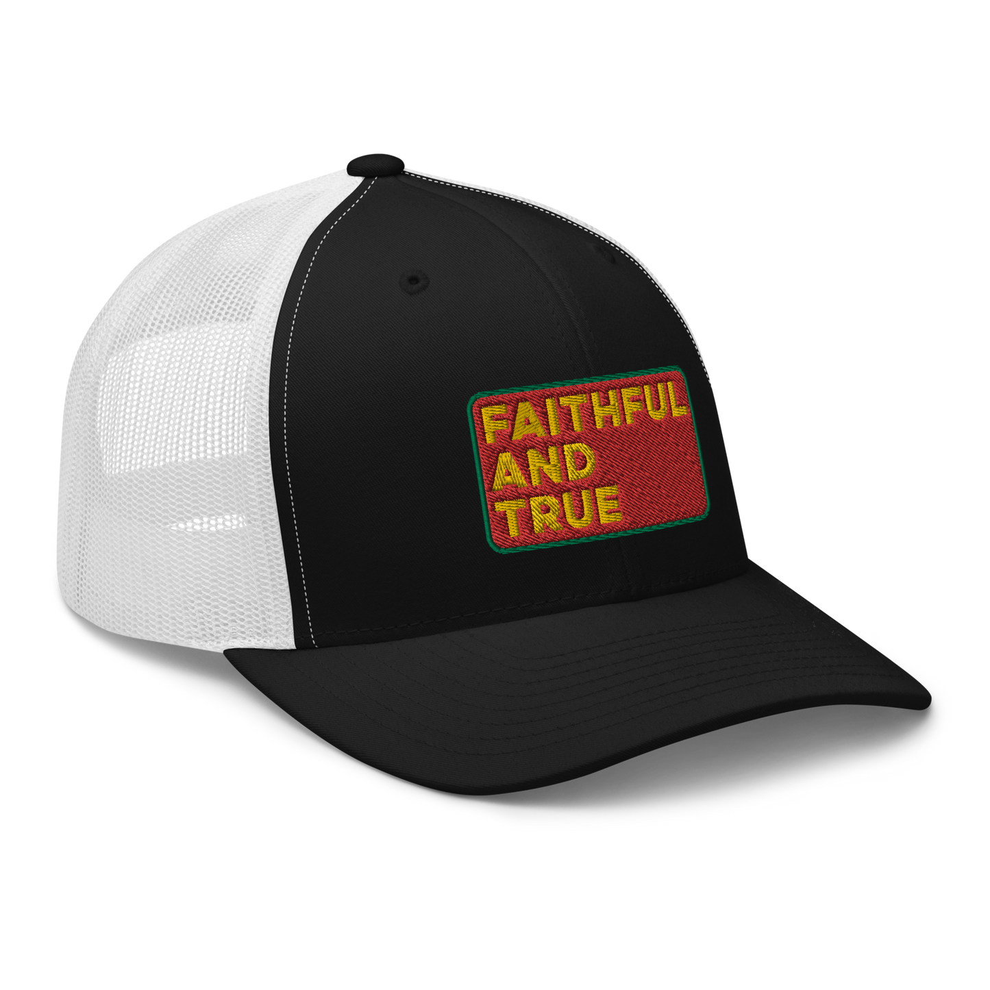 5th Field Artillery Regiment Faithful and True Embroidered Trucker Hat