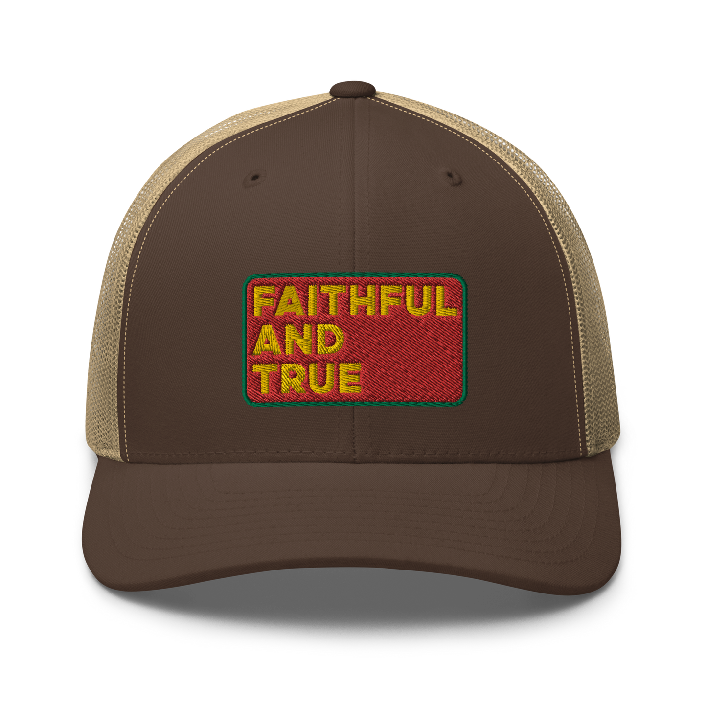 5th Field Artillery Regiment Faithful and True Embroidered Trucker Hat
