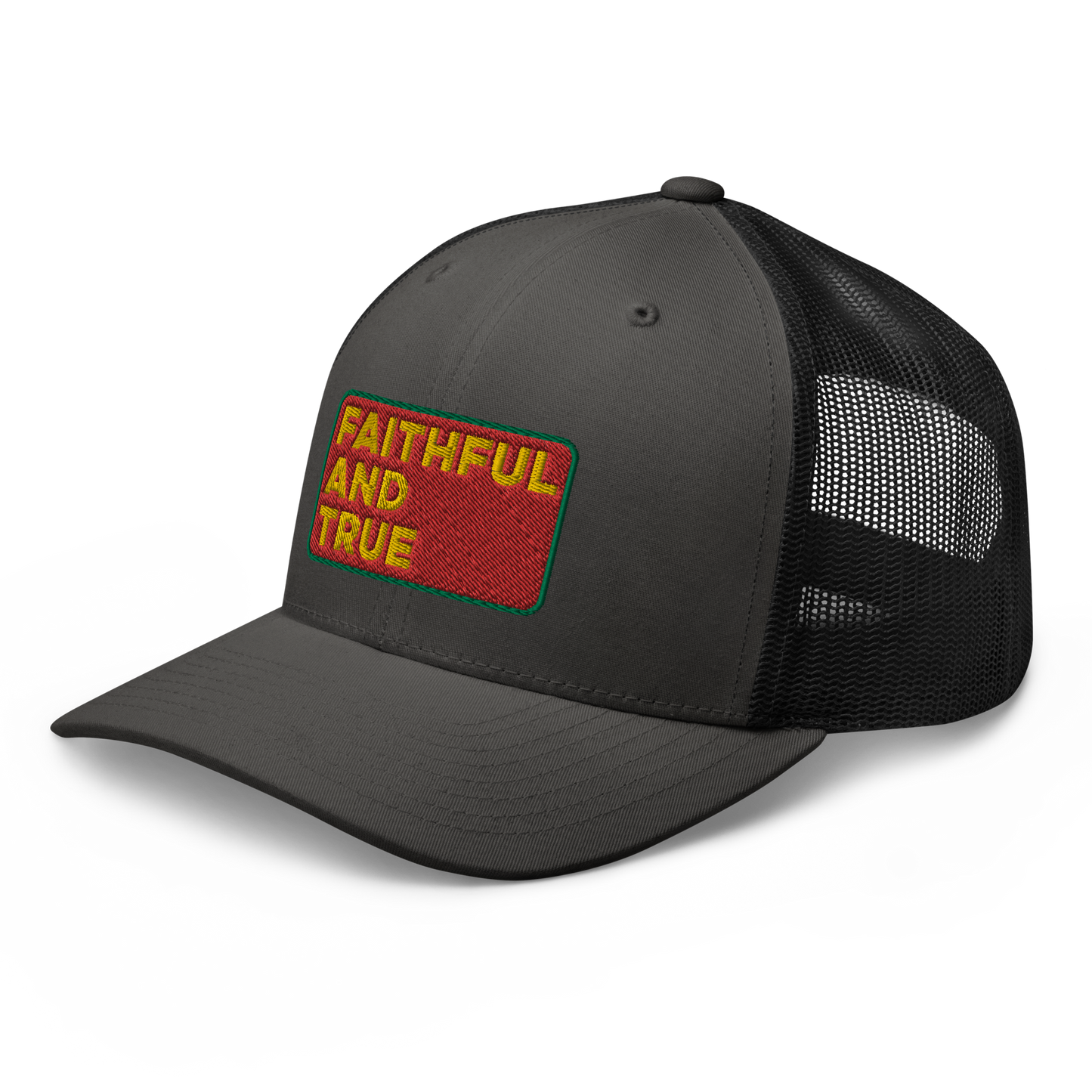 5th Field Artillery Regiment Faithful and True Embroidered Trucker Hat
