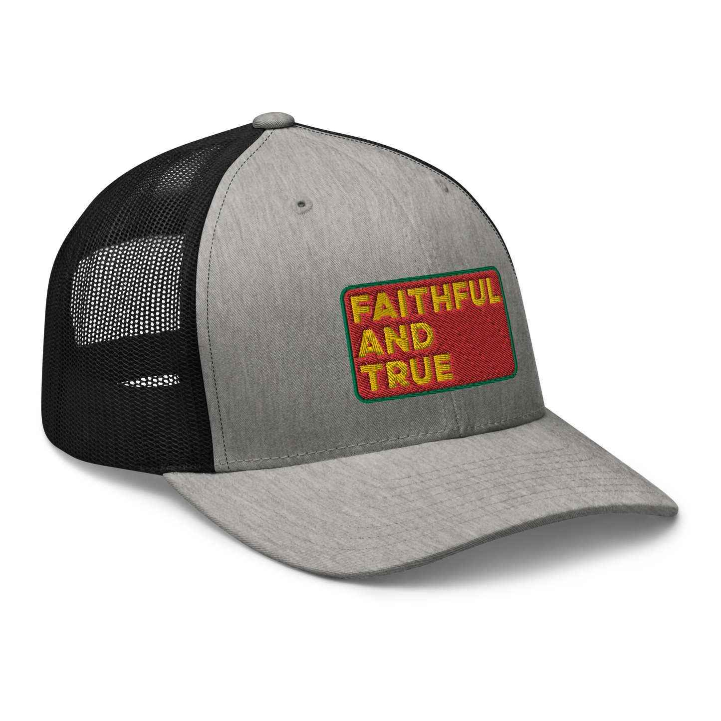5th Field Artillery Regiment Faithful and True Embroidered Trucker Hat