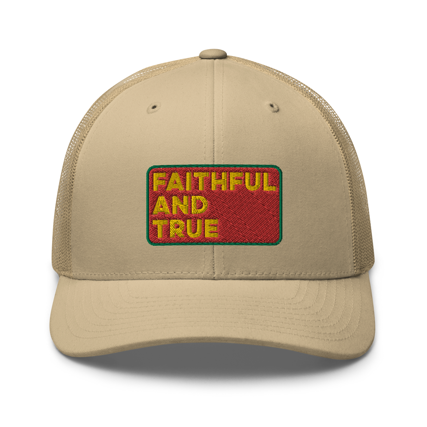 5th Field Artillery Regiment Faithful and True Embroidered Trucker Hat
