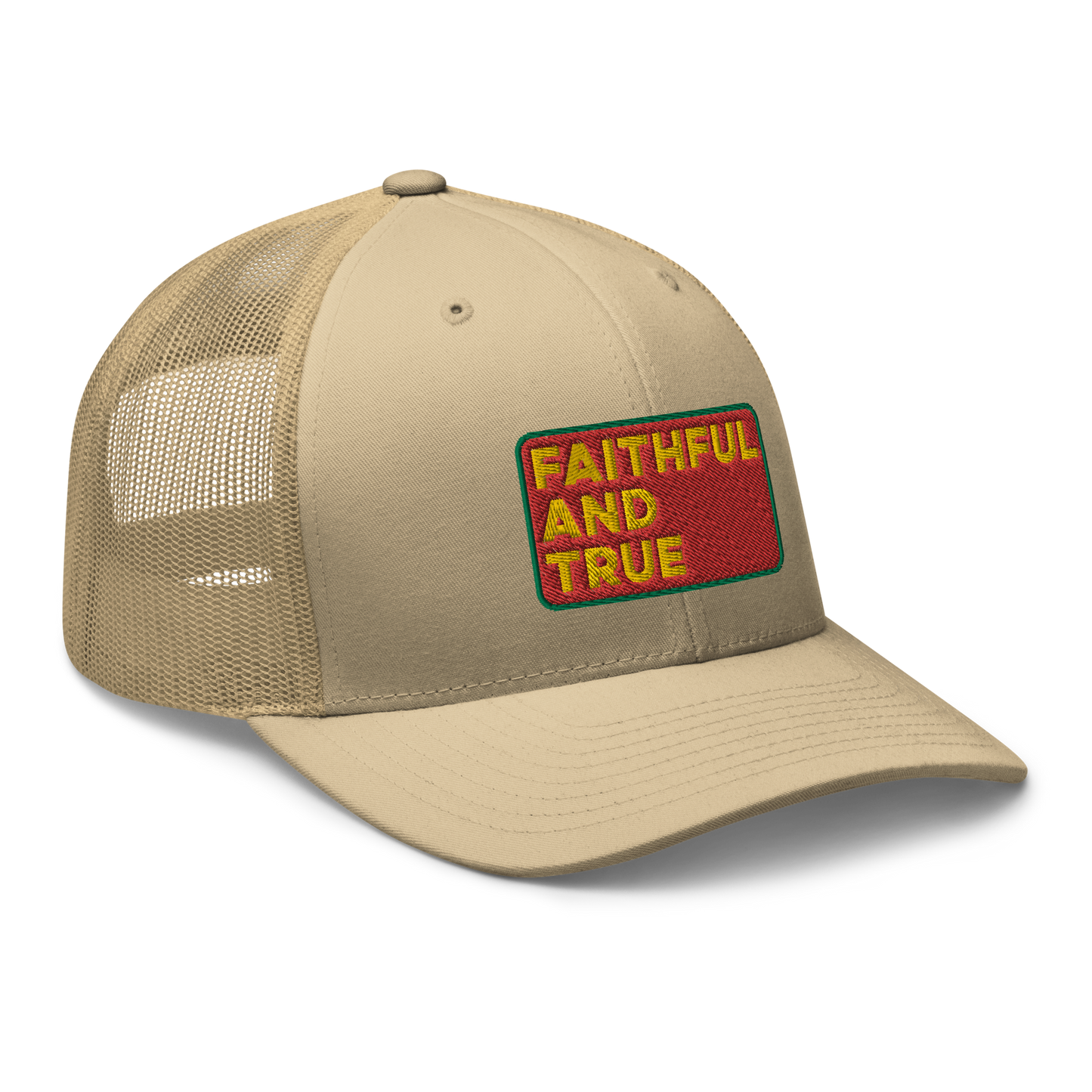 5th Field Artillery Regiment Faithful and True Embroidered Trucker Hat