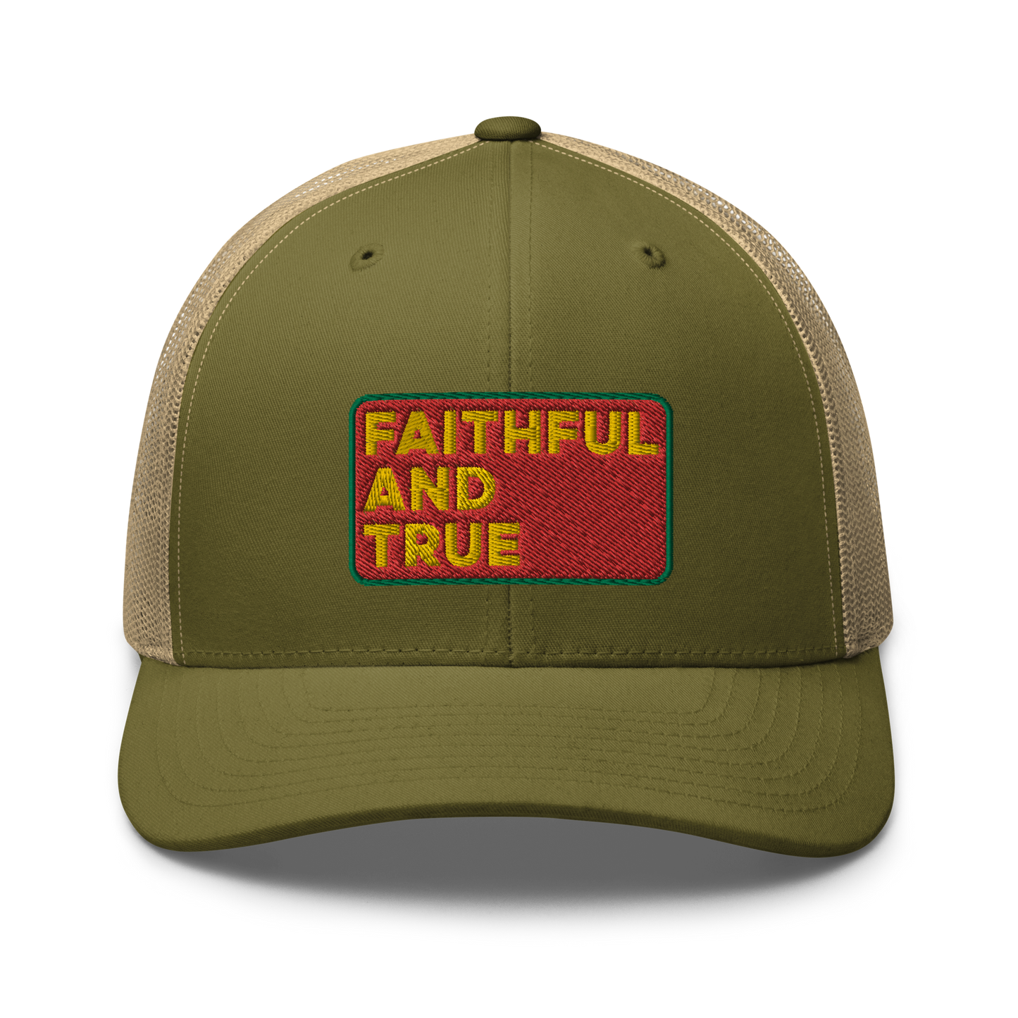 5th Field Artillery Regiment Faithful and True Embroidered Trucker Hat