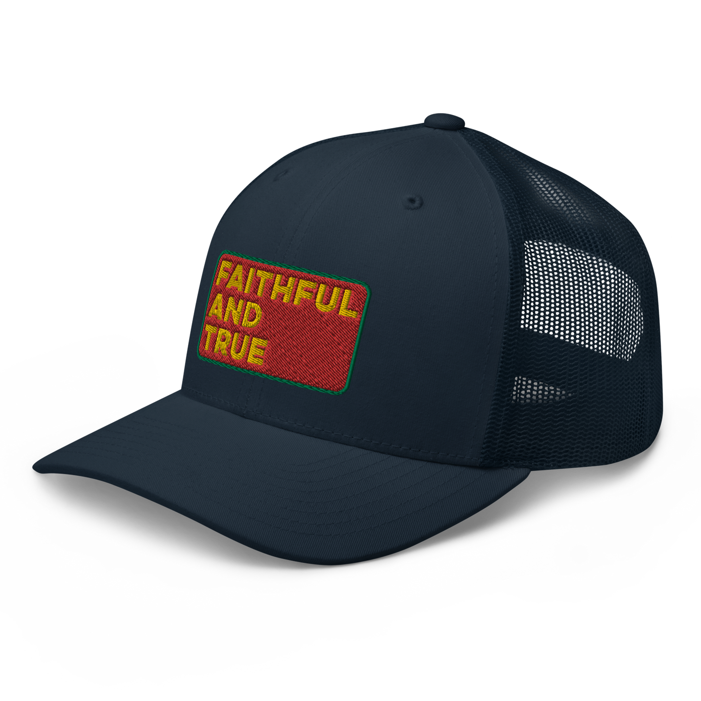 5th Field Artillery Regiment Faithful and True Embroidered Trucker Hat