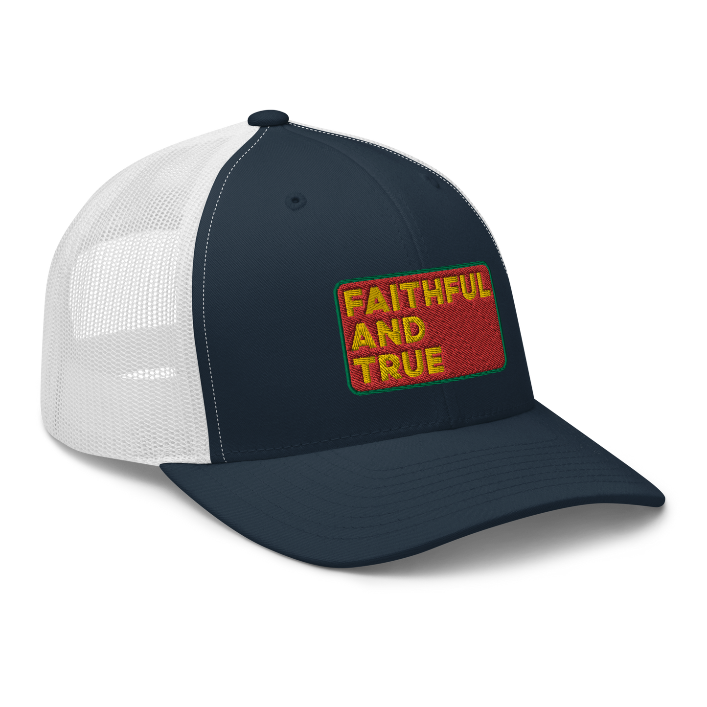 5th Field Artillery Regiment Faithful and True Embroidered Trucker Hat