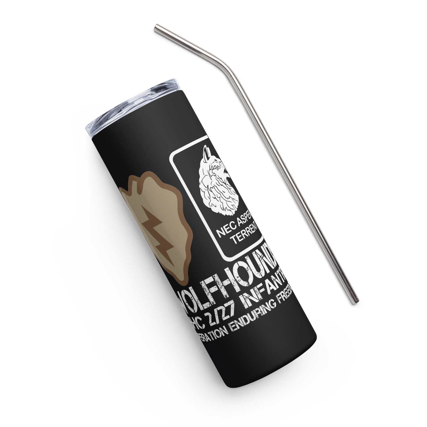 2/27 Infantry Wolfhounds OEF Tumbler