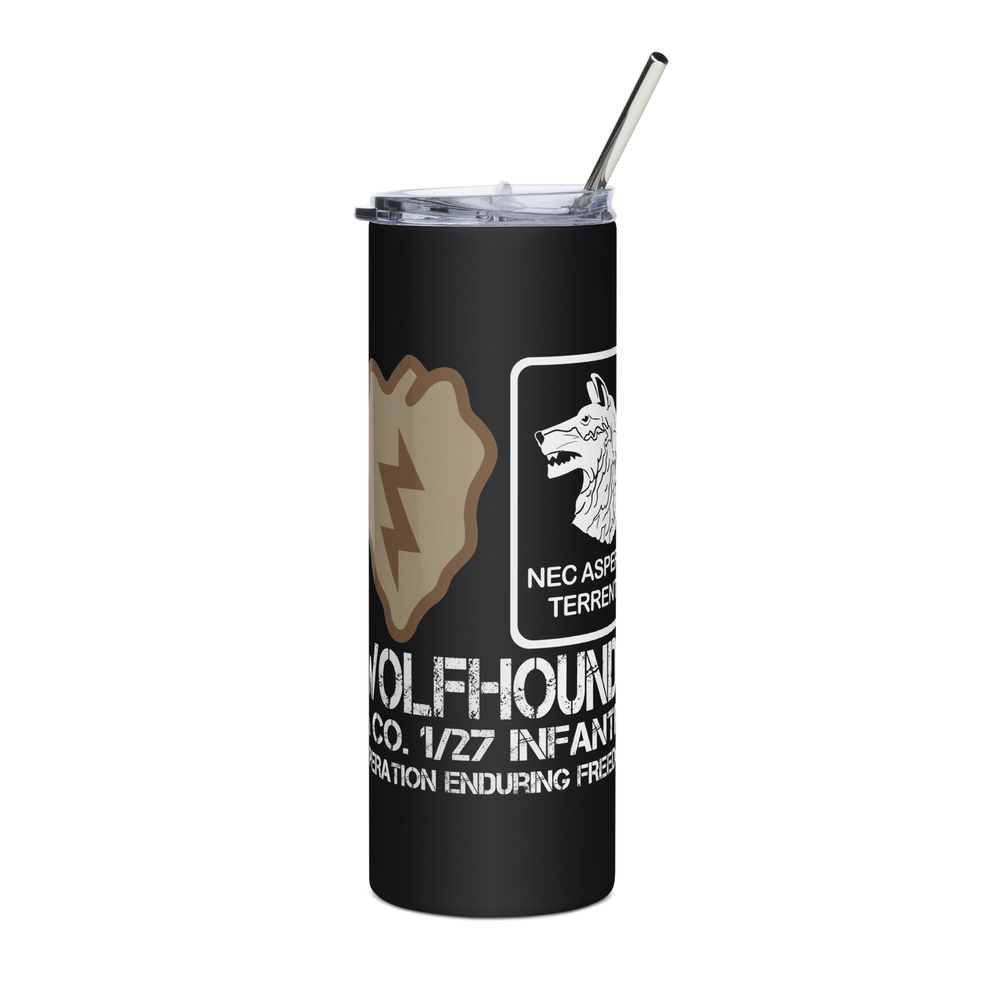 1/27 Infantry Wolfhounds OEF Tumbler