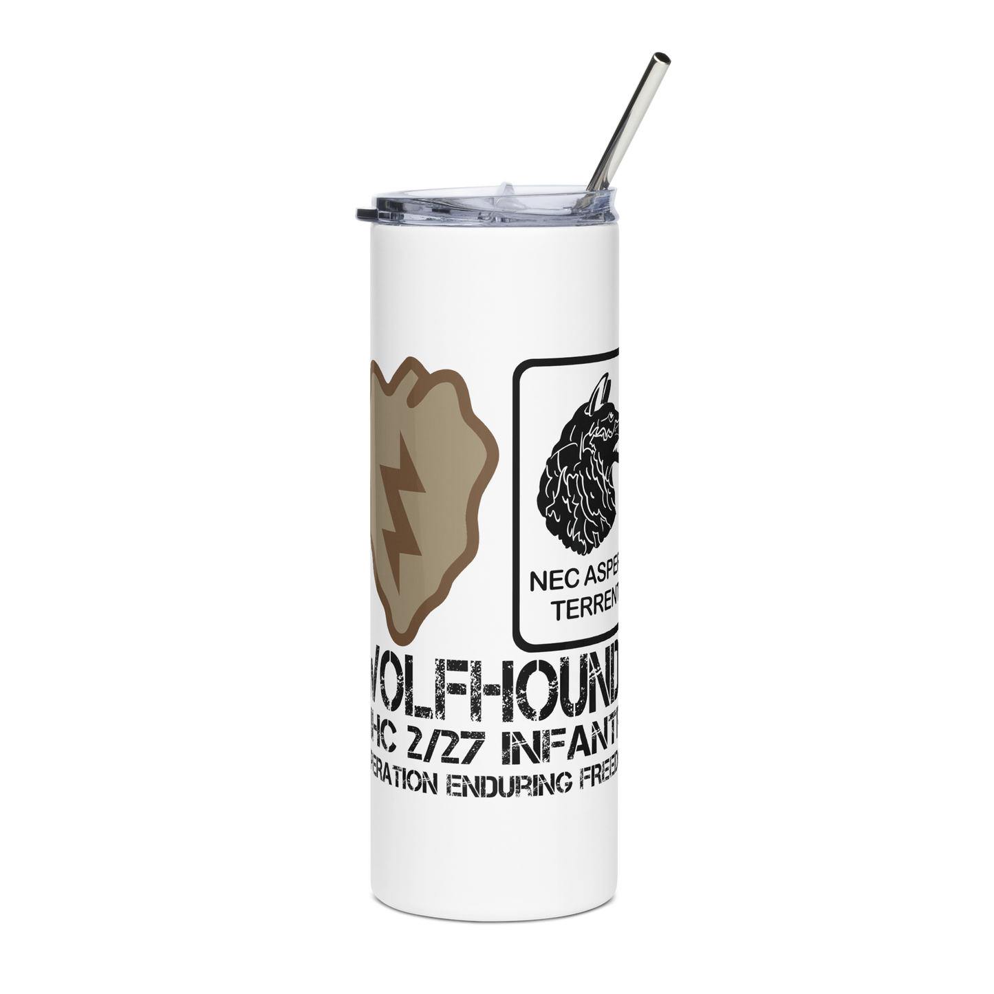 2/27 Infantry Wolfhounds OEF Tumbler