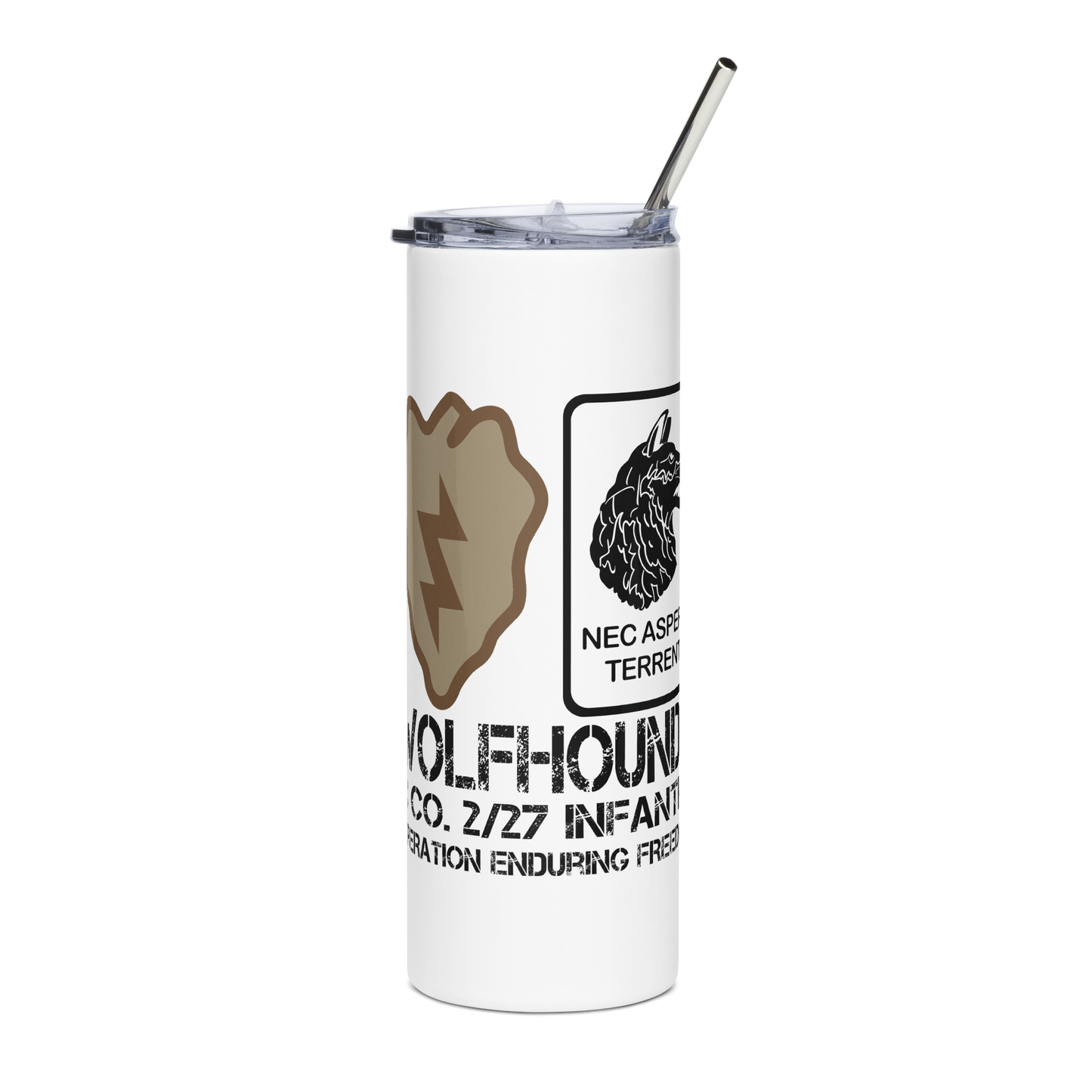 2/27 Infantry Wolfhounds OEF Tumbler