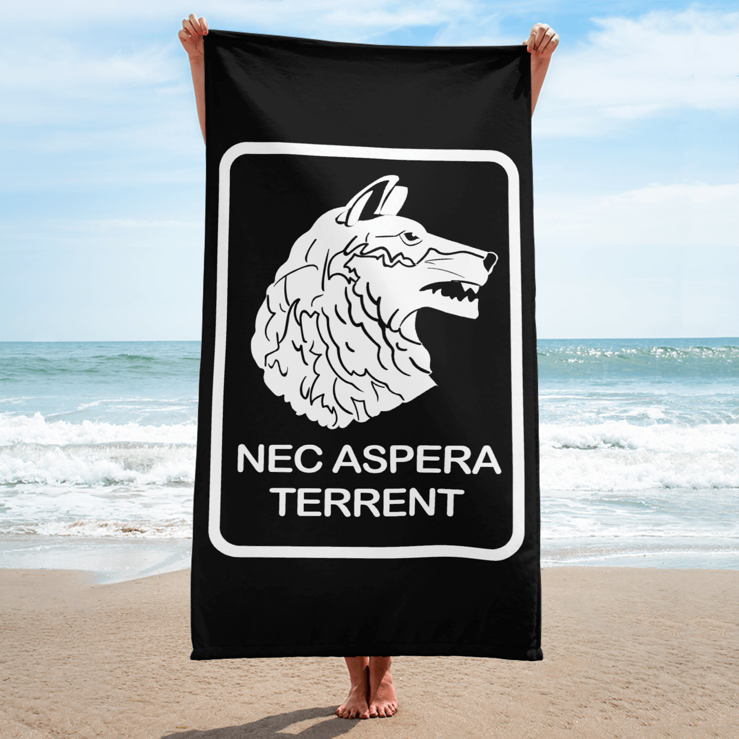 27th Infantry Regiment Beach Towel