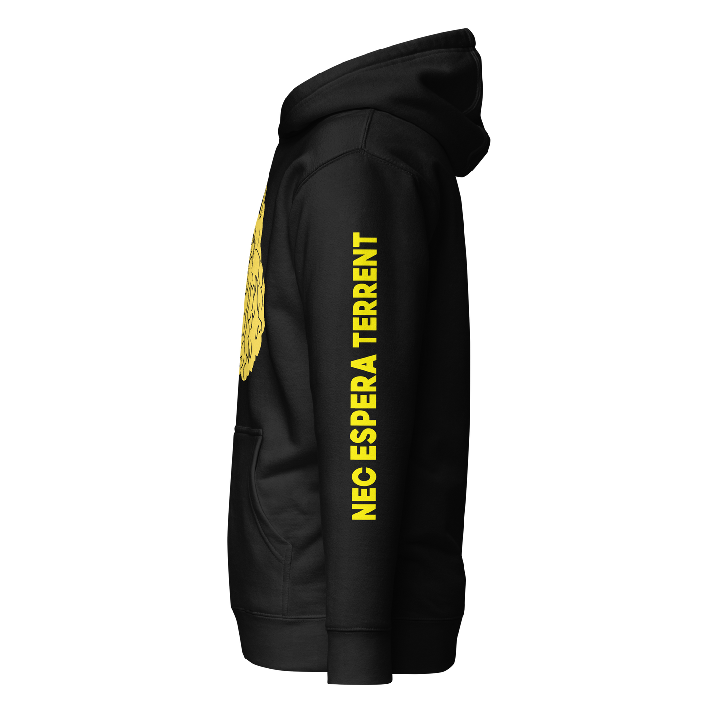 Wolfhounds Front Print Hoodie - Left Facing