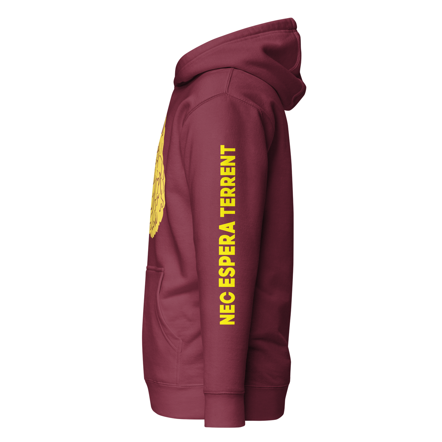 Wolfhounds Front Print Hoodie - Left Facing