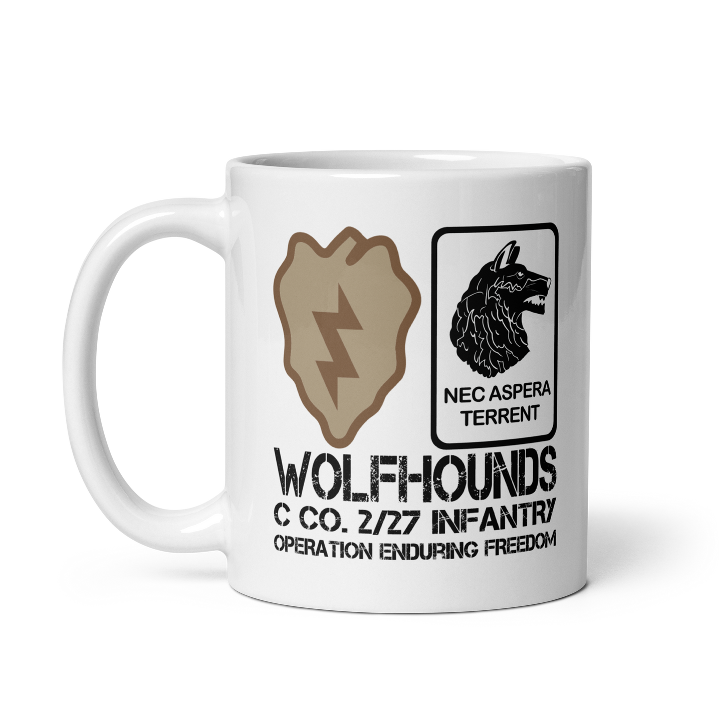 2/27 Infantry Wolfhounds OEF Mug