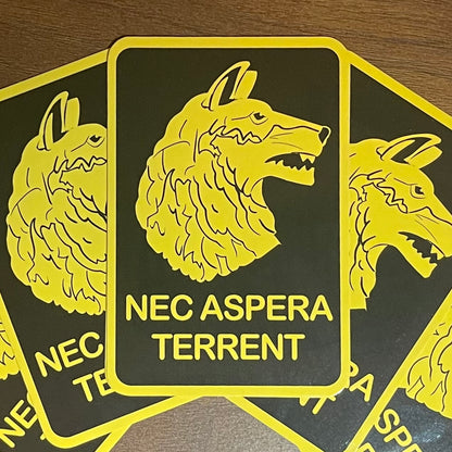 27th Infantry Regiment Wolfhounds Stickers - 5 pack