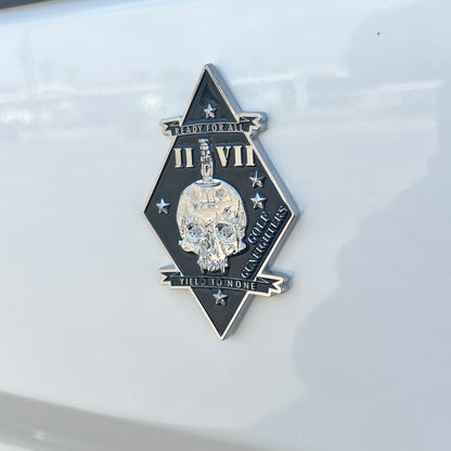 2/7 Golf Gunfighters Car Badge