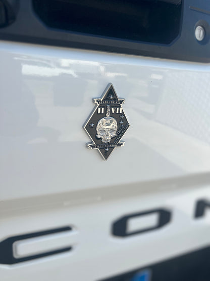 2/7 Golf Gunfighters Car Badge