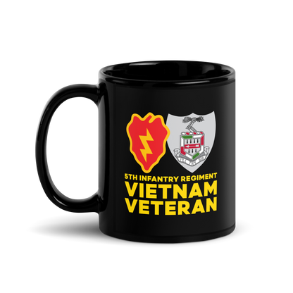 25th Infantry Division, 5th Infantry Regiment Vietnam Veteran 11oz Ceramic Mug