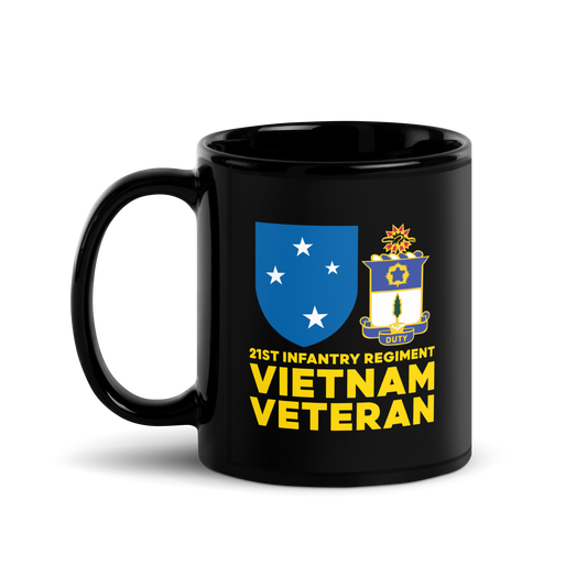23rd Infantry Division (Americal), 21st Infantry Regiment Vietnam Veteran 11oz Ceramic Mug