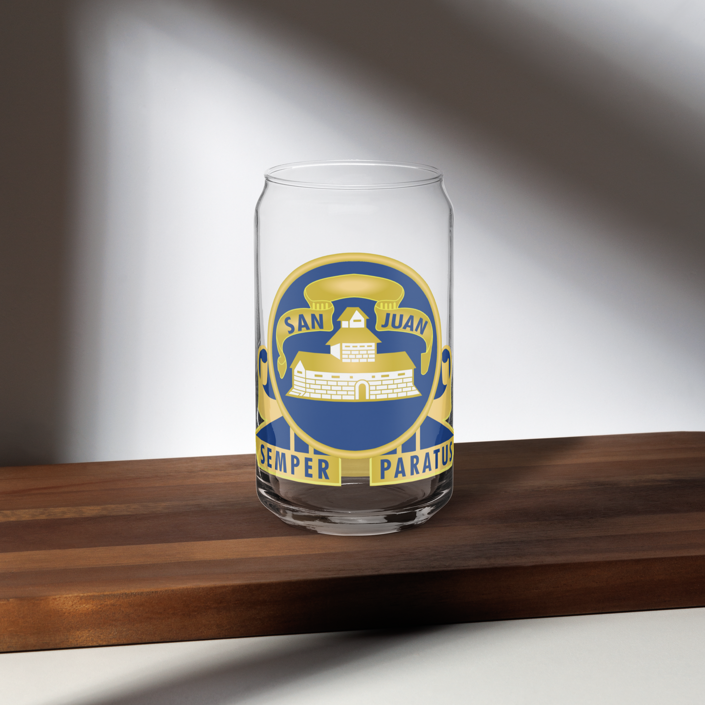 24th Infantry Regiment Can Shaped Glass