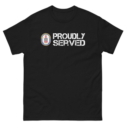 USS William P. Lawrence Proudly Served Short Sleeve Tee