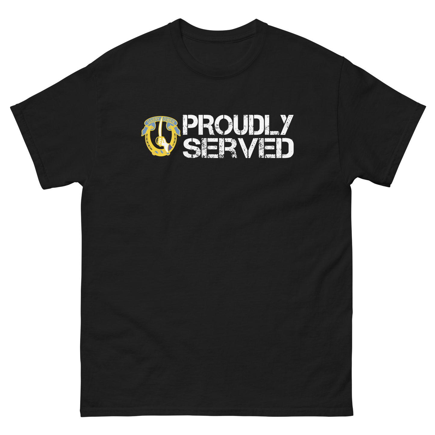 7th Cavalry Regiment Proudly Served Short Sleeve Tee