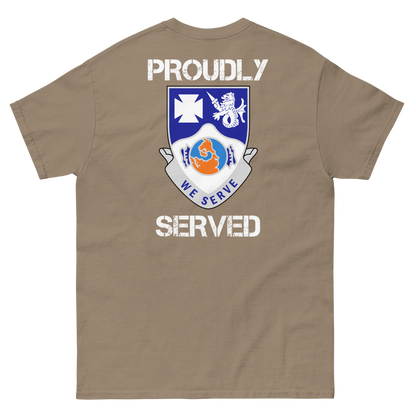 23rd Infantry Regiment Proudly Served Short Sleeve Tee (Front/Back)