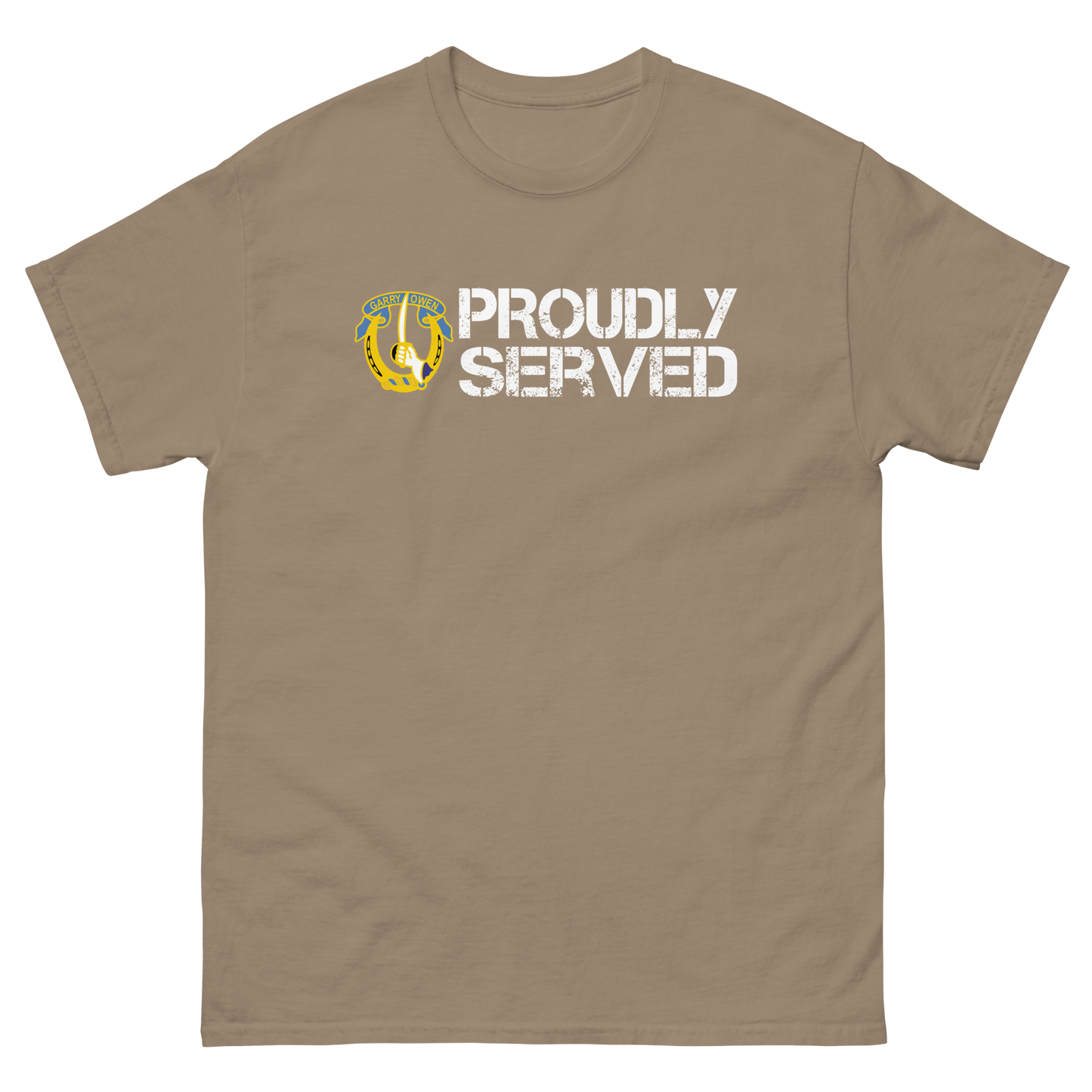 7th Cavalry Regiment Proudly Served Short Sleeve Tee