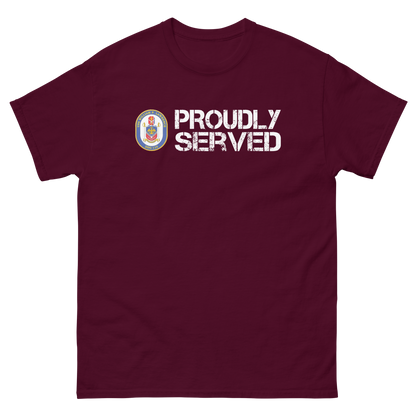 USS William P. Lawrence Proudly Served Short Sleeve Tee