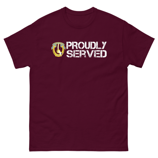 7th Cavalry Regiment Proudly Served Short Sleeve Tee