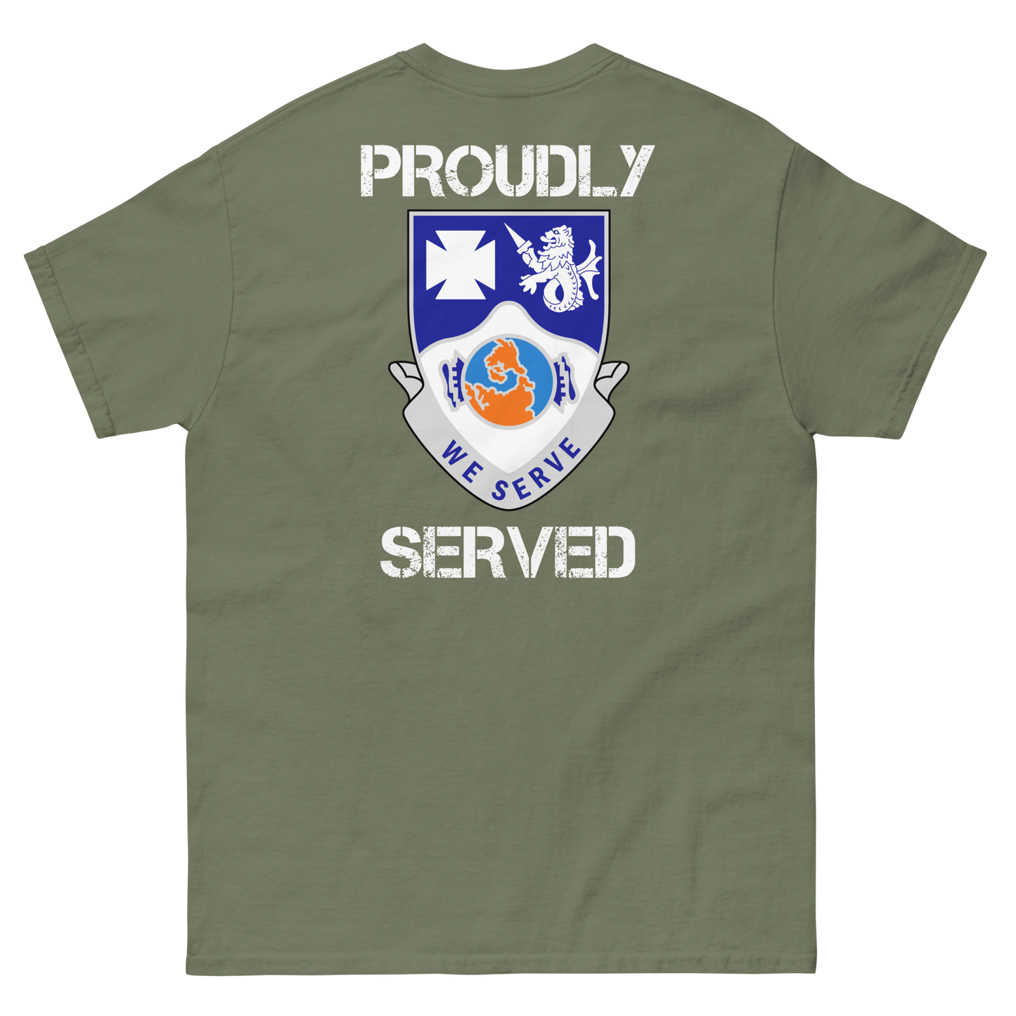 23rd Infantry Regiment Proudly Served Short Sleeve Tee (Front/Back)