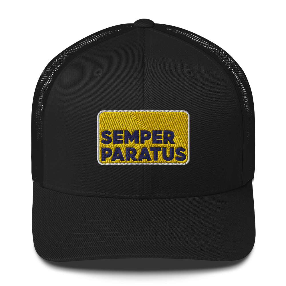 24th Infantry Regiment Semper Paratus Embroidered Trucker Hat