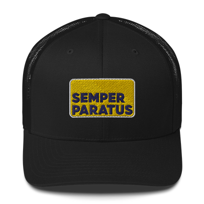 24th Infantry Regiment Semper Paratus Embroidered Trucker Hat