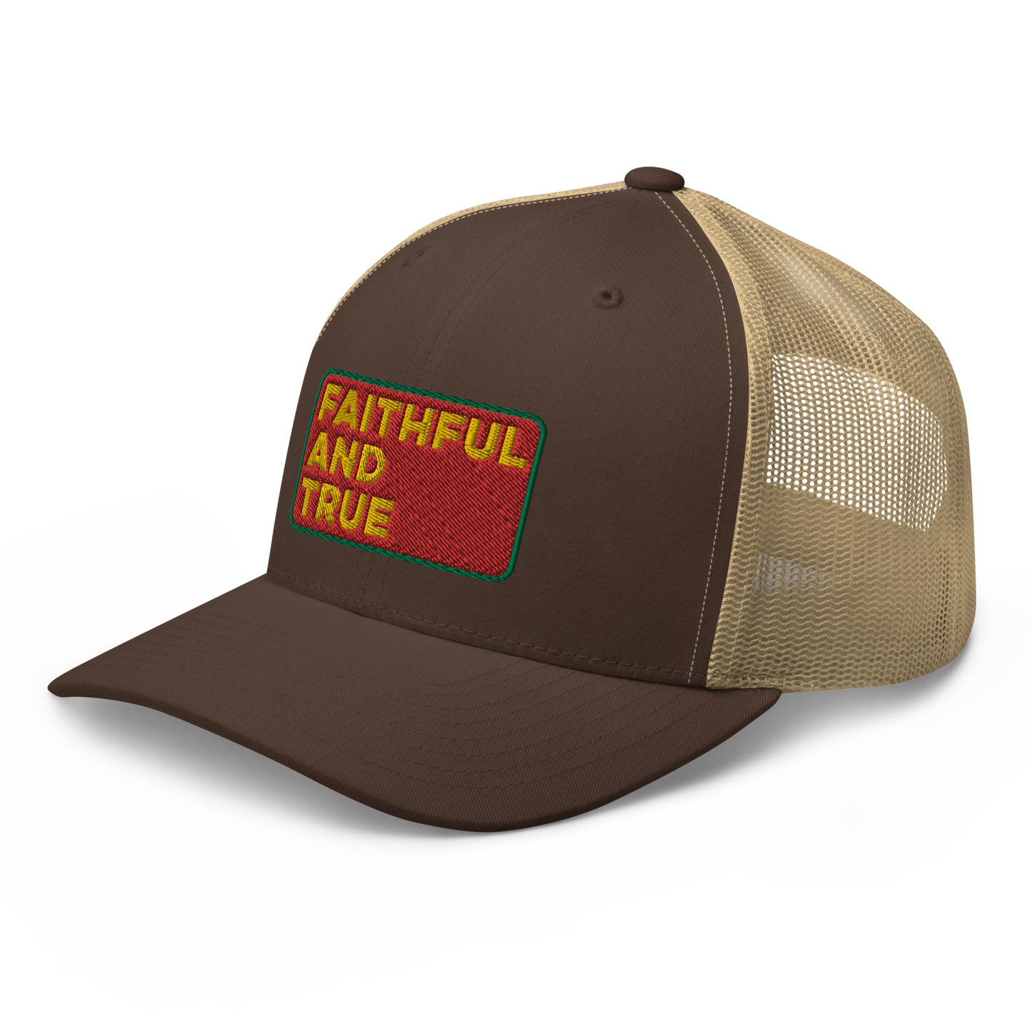 5th Field Artillery Regiment Faithful and True Embroidered Trucker Hat