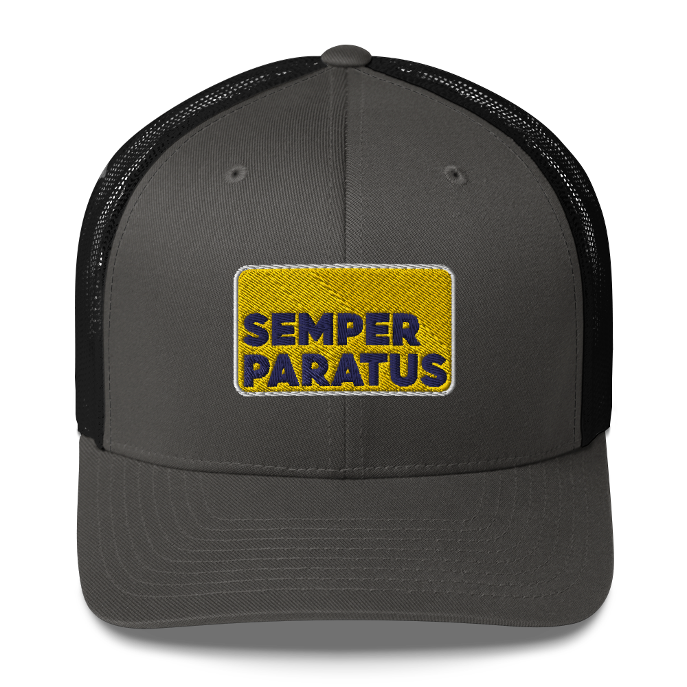 24th Infantry Regiment Semper Paratus Embroidered Trucker Hat