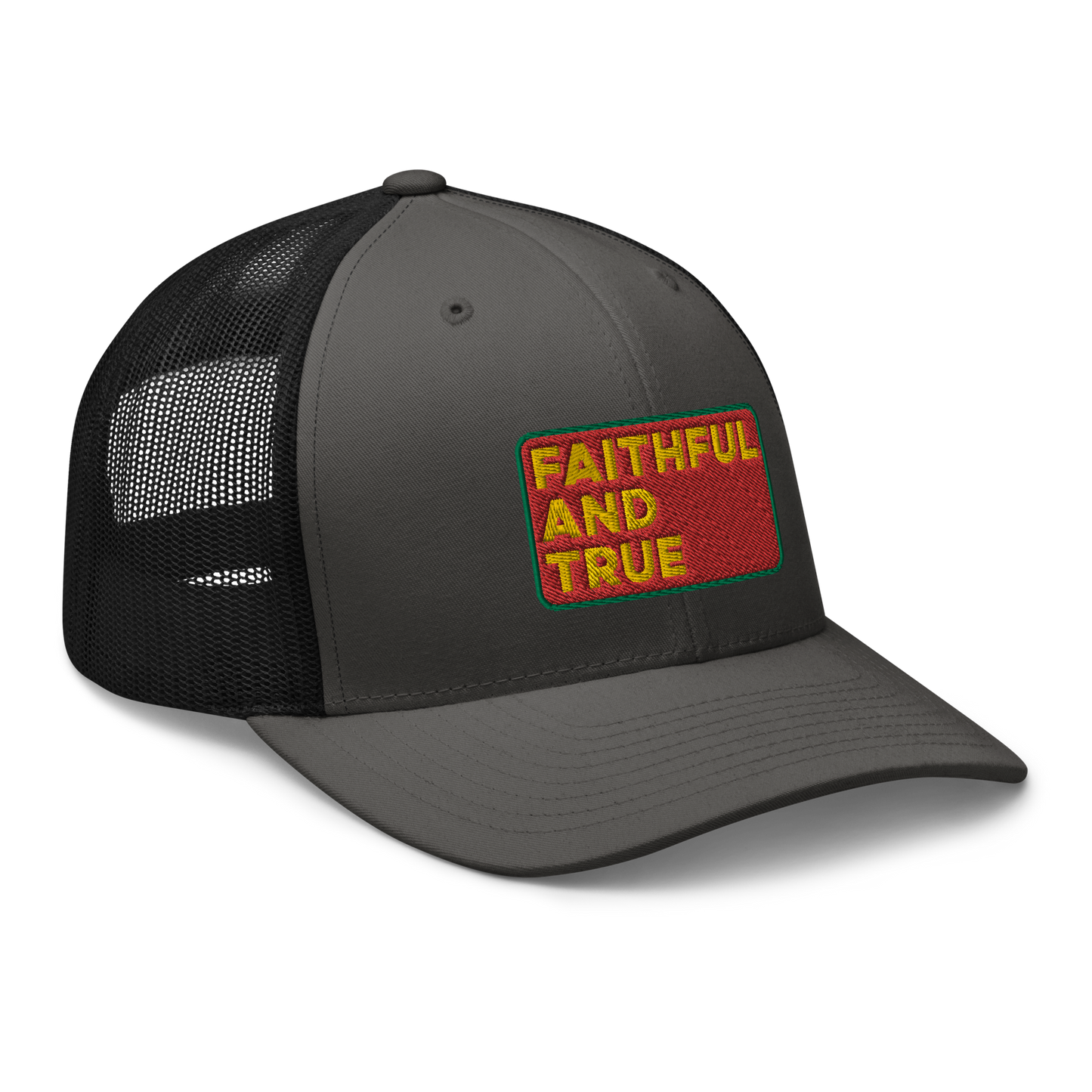 5th Field Artillery Regiment Faithful and True Embroidered Trucker Hat