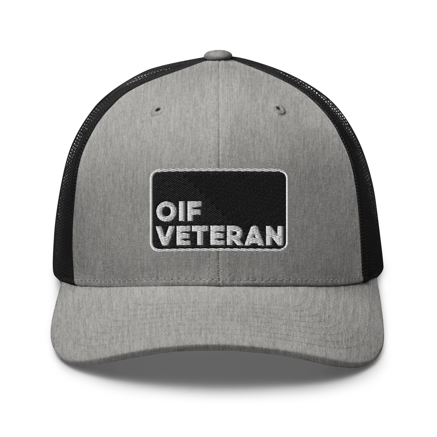 OIF Veteran Embroidered Trucker Hat