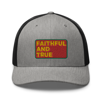 5th Field Artillery Regiment Faithful and True Embroidered Trucker Hat