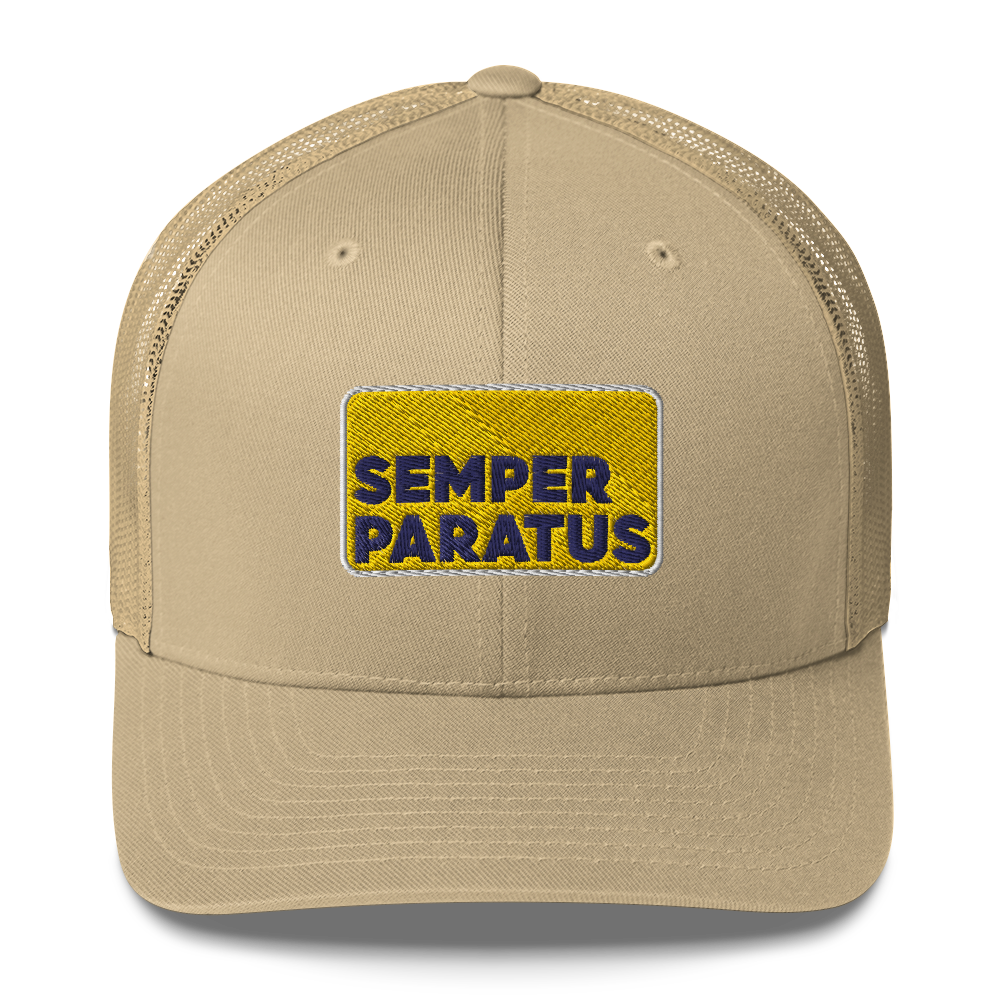 24th Infantry Regiment Semper Paratus Embroidered Trucker Hat