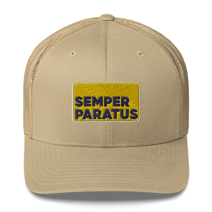 24th Infantry Regiment Semper Paratus Embroidered Trucker Hat