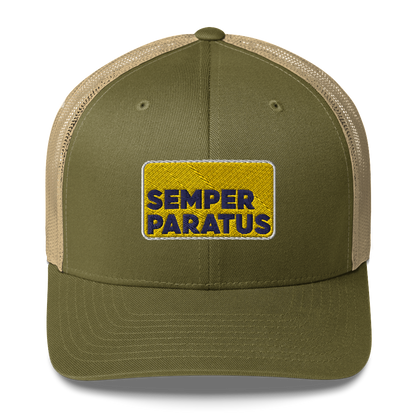 24th Infantry Regiment Semper Paratus Embroidered Trucker Hat