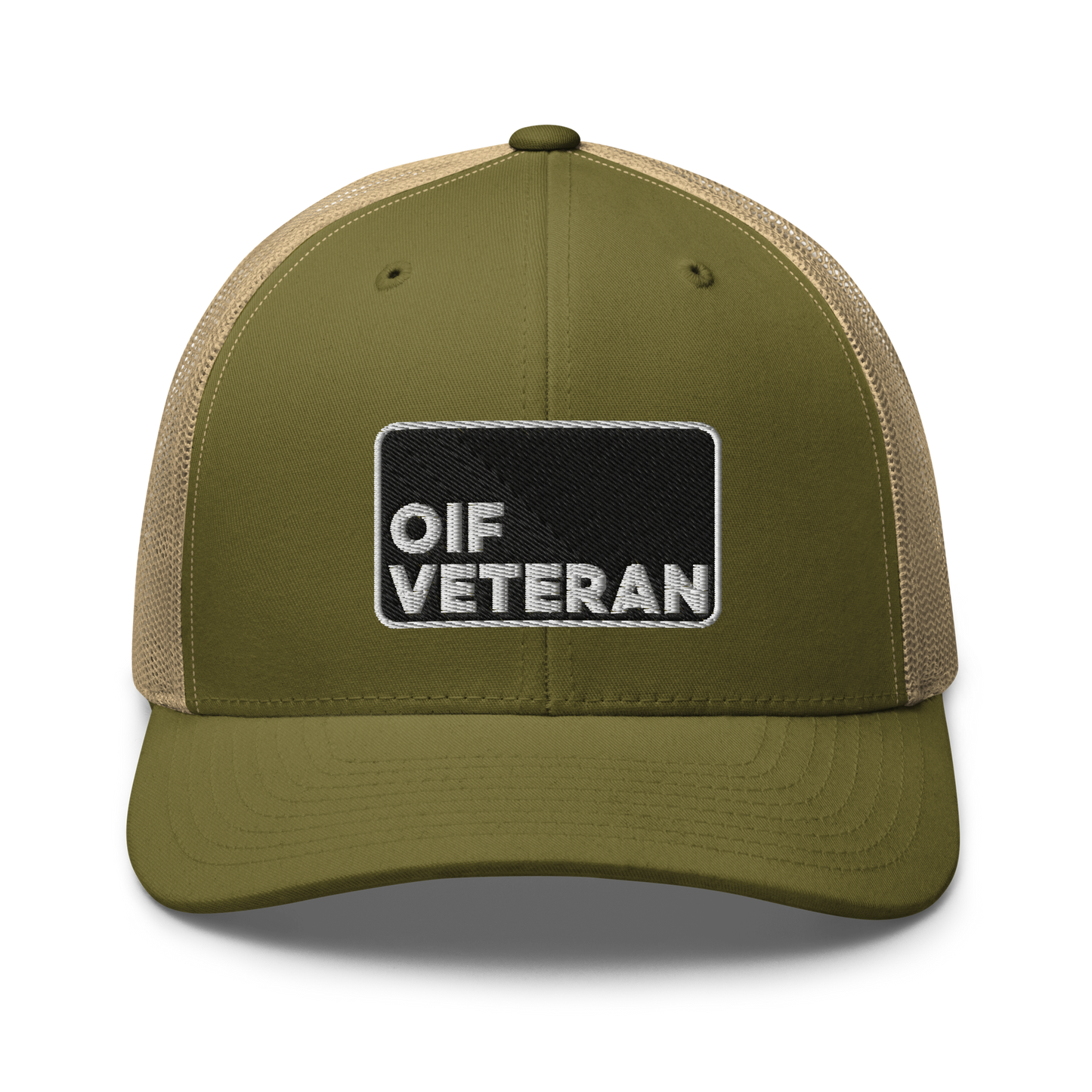 OIF Veteran Embroidered Trucker Hat