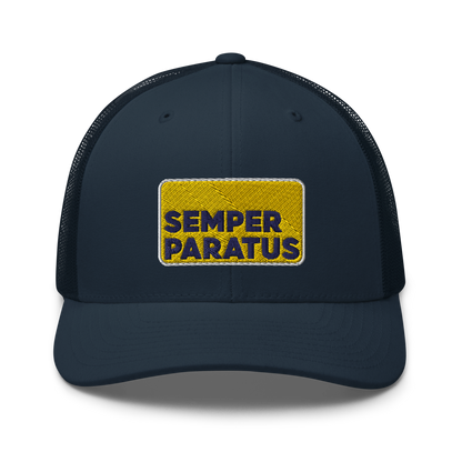 24th Infantry Regiment Semper Paratus Embroidered Trucker Hat