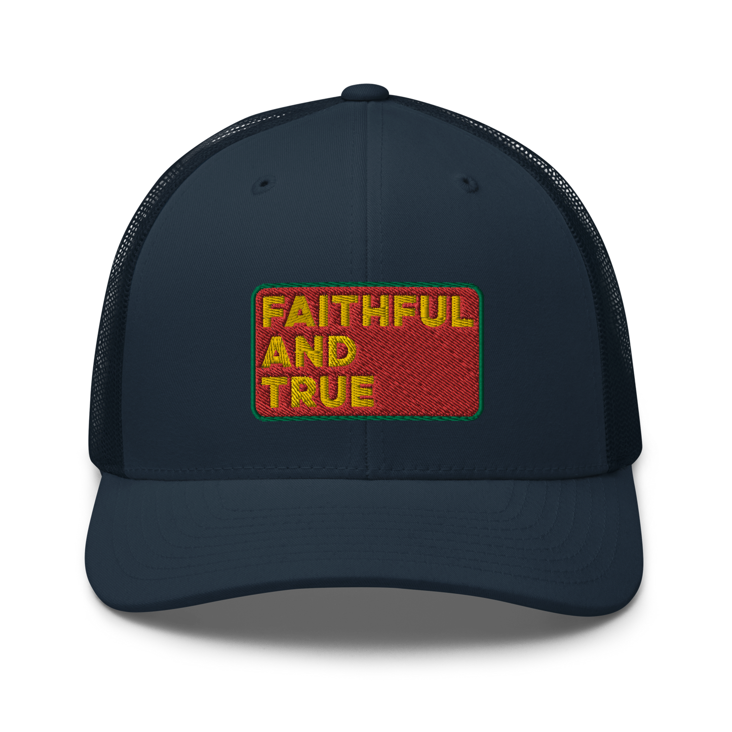 5th Field Artillery Regiment Faithful and True Embroidered Trucker Hat