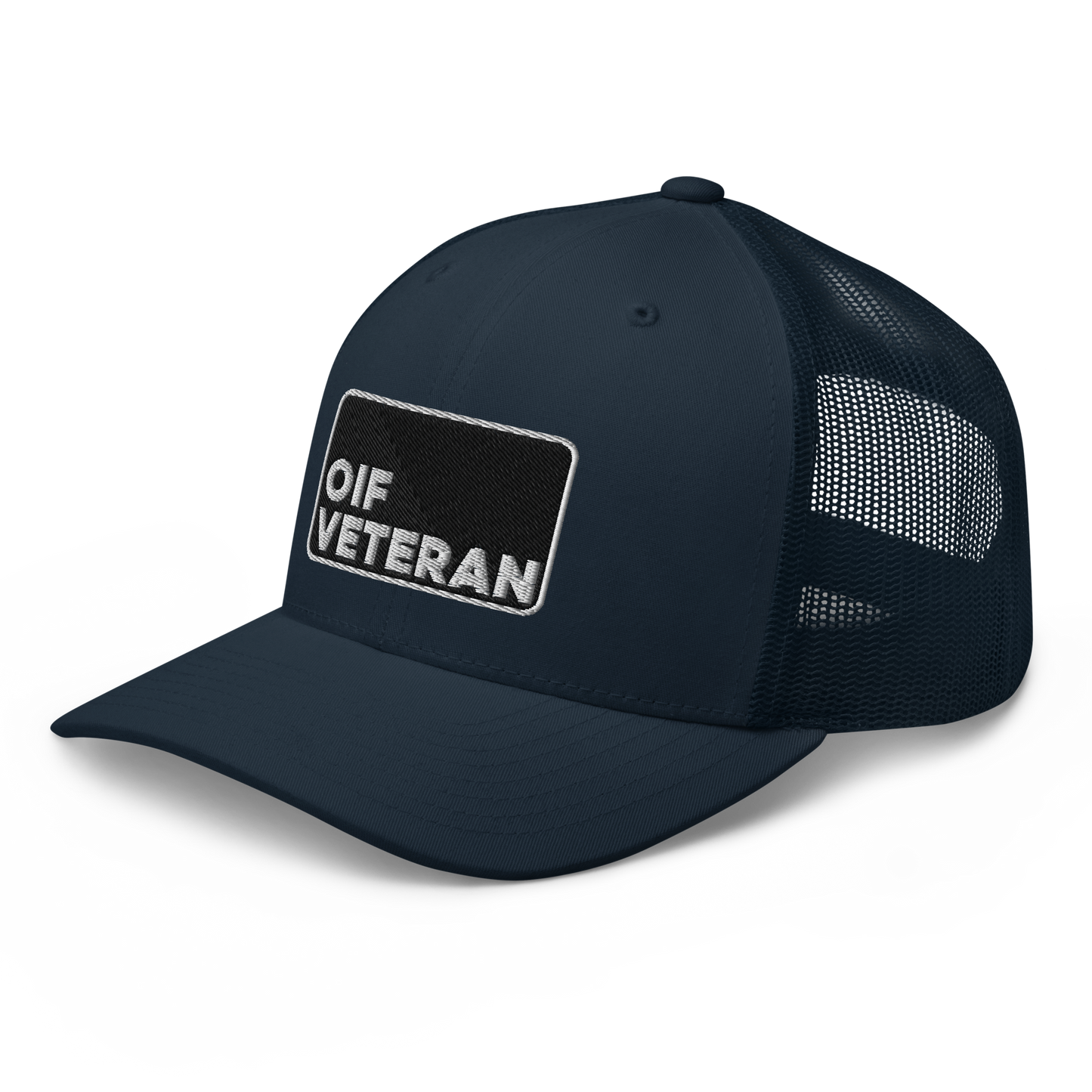 OIF Veteran Embroidered Trucker Hat